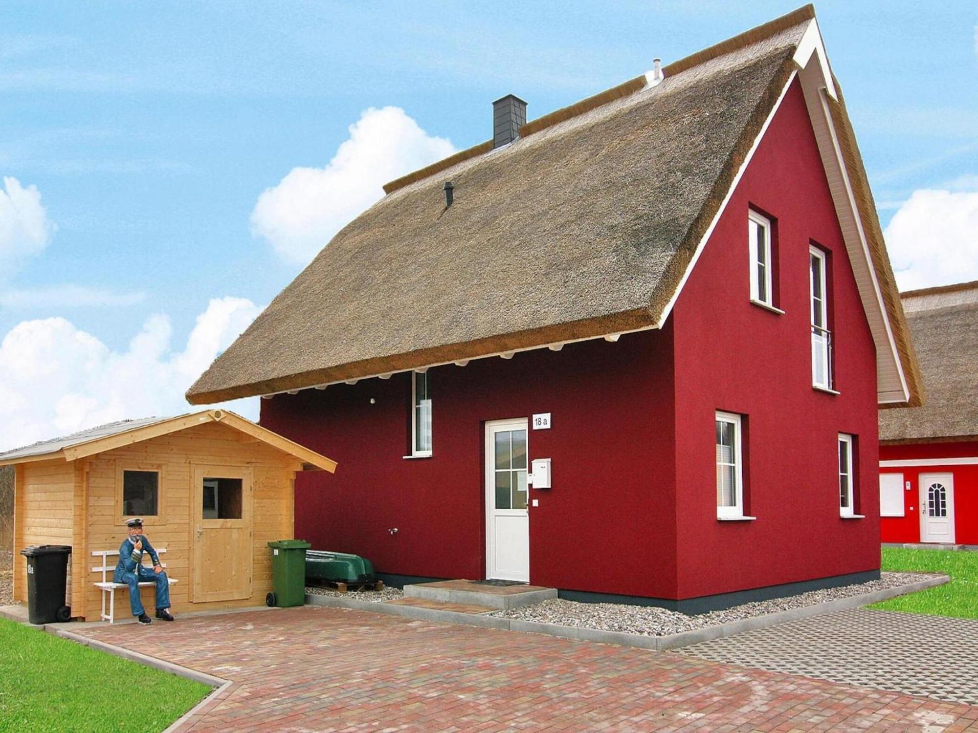 Ferienhaus Lotsenhaus Am Breetzer Bodden In Vieregge Buitenkant foto